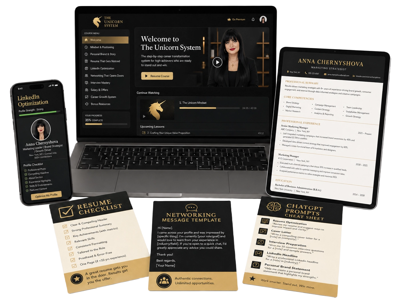 The Unicorn System — complete course and bonuses